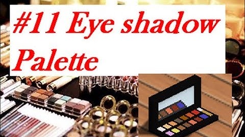 Smallworlds -How To Create Eyeshadow Palette - SWTutorials