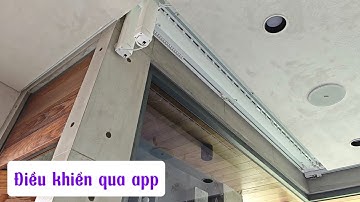 Hoàn thành công trình rèm tự động Tuya