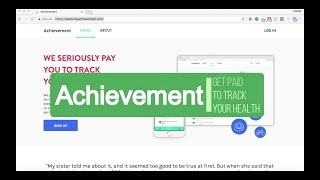 100% LEGIT - Get Paid to Eat, Sleep, and Walk with Achievement App screenshot 1