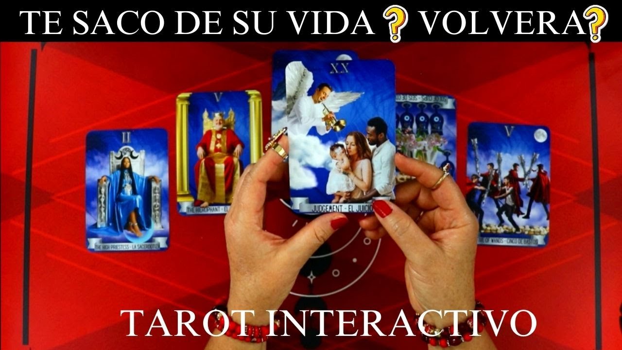 ME SACO DE SU VIDA❗❗COMO SE SIENTE❓❓PIENSA VOLVER❓❓❤️TAROT INTERACTIVO LECTURA DE CARTAS❤️AMOR❤️