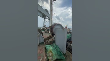 Lift Up Anchor Chain Use The Windlass Winch Port & Stbd Side