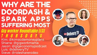 Why are DoorDash and Spark having the most problems?  Rideshare Rodeo Roundtable