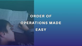 Order of Operations - Evaluating Numerical Expressions (PEMDAS)