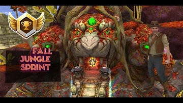 Global Challenge in 1 Run*Fall Jungle Sprint finished no save me used*Montana Smith^ Temple Run 2
