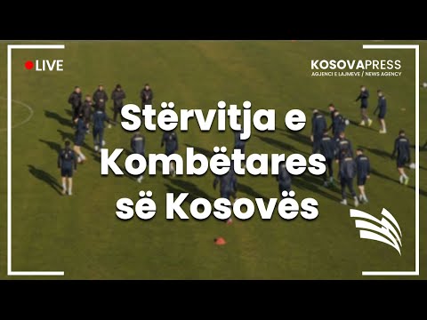 Seanca stërvitore e Kombëtares së Kosovës