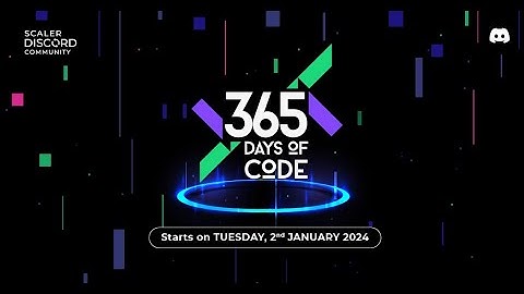 Scalar 365 Days of Code Challange 2024 || Free Swags & Goodies || Scalar