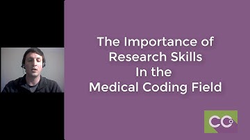 The Importance of Learning to do Research in Medical Coding