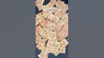 Cutest Capybara Sticky Notes 🌷💖🎀#stationery #stationary #capybara #mini #stickynotes