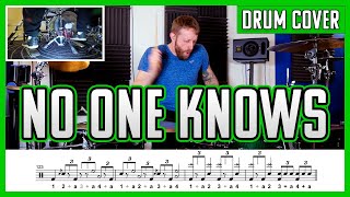 No One Knows - Drum Cover + Notation