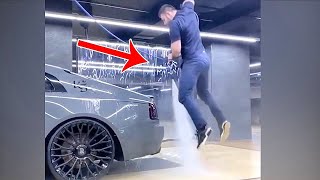 Rolls Royce VS Car wash jet | Best of Car Fails &amp; Wins #2