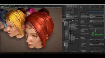 Setup Hair Camera anti alias in Unity HDRP