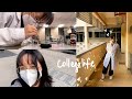 College life vlog | Week in my life (trying to) study lmao, what i eat and first lab class!