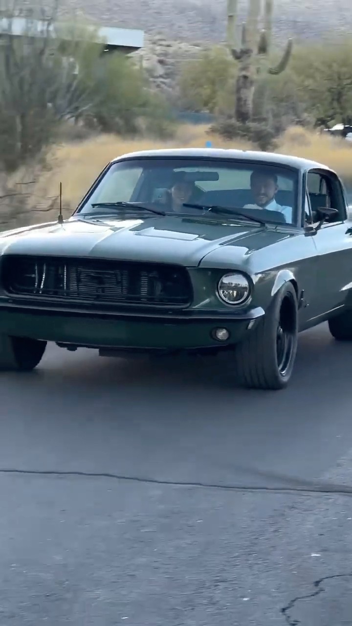1968 CLASSIC FORD  MUSTANG…MERRY CHRISTMAS BABY!