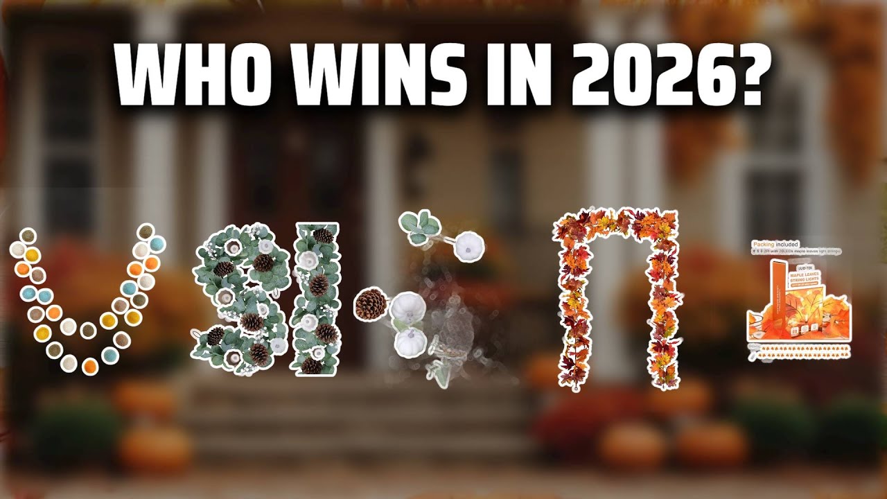 The Top 5 Best Garland Fall in 2026 - Must Watch Before Buying!