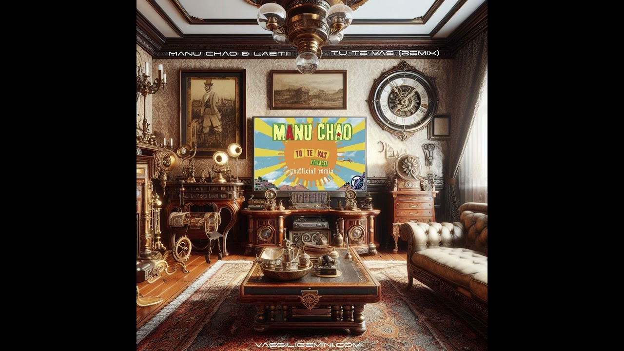 Manu Chao feat  Laeti - Tu te vas (vassili gemini unofficial remix)