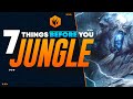 7 Things EVERY Player NEEDS To Know Before You JUNGLE! | Beginner/Intermediate Jungle Guide