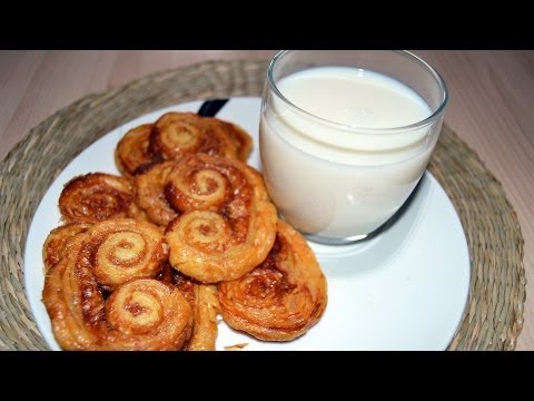 How to Make Palmiers (Elephant Ears Cookies) - Easy Puff Pastry Dessert Recipe