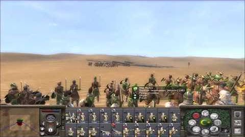 Medieval II Total war screen shot battle thingy