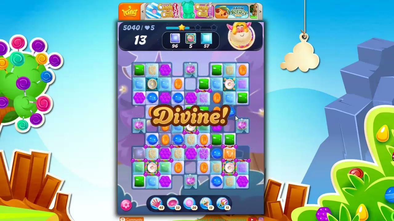 Candy Crush Level 5040 Talkthrough, 14 Moves 0 Boosters - YouTube