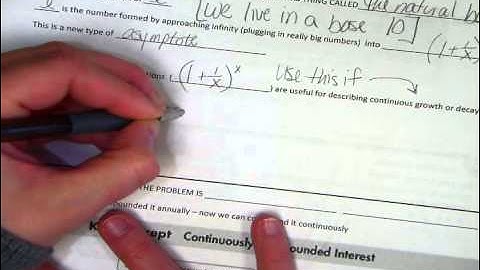 Algebra II   7 2 Properties of Exponential Functions Part II