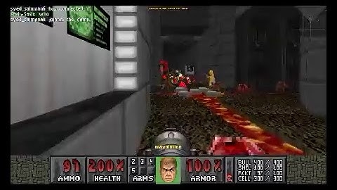 Doom 2 Multiplayer Livestream - Chillax FCT shop ZDaemon
