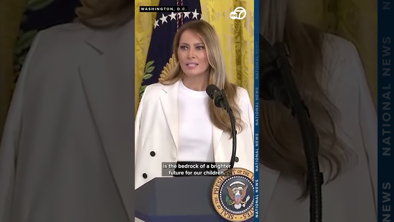 First Lady Melania Trump Shares Special Mother S Day Message To Military Mothers At The White House