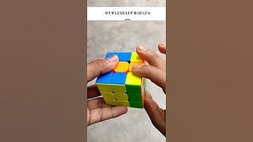 3x3 rubiks cube pattern - six plus #Shorts #25 #GoluGuru