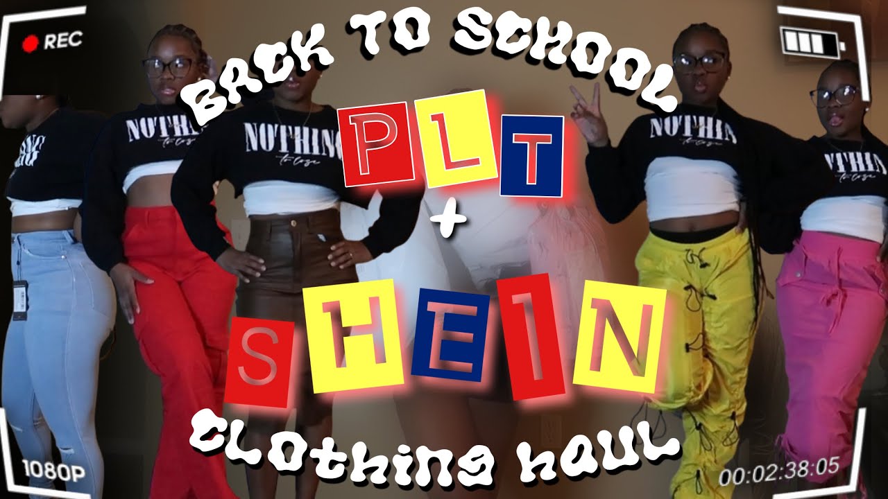 SHEIN x PRETTYLITTLETHING BACK TO SCHOOL MINI CLOTHING HAUL! || life.withmya