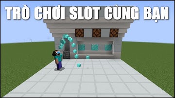 Cách Làm Trò Chơi Slot REDSTONE Đơn Giản Trong Minecraft