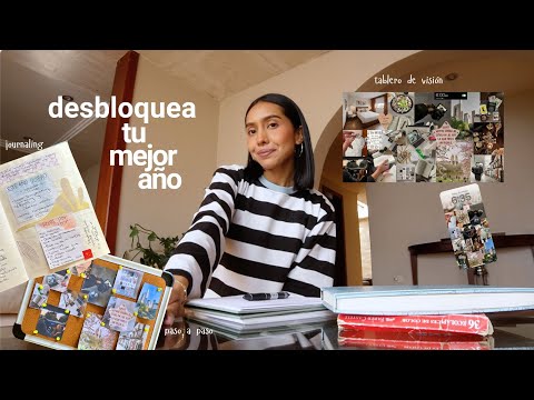 Organízate conmigo para 2026 | propósitos, journaling, vision board, hábitos