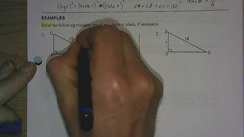 Lesson 4.2 Solving Right Triangles Intro and example 1.mp4