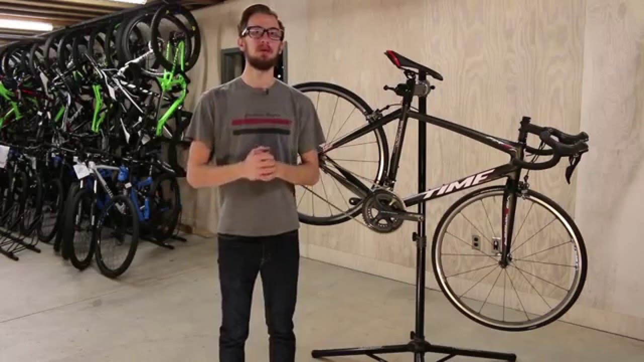 Checking out the TIME First Ultegra Bicycle - YouTube