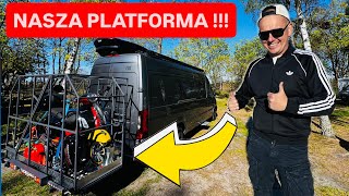 Rewelacyjna😃 Platforma Transportowa na Skuter🛵 Silnik do Pontonu 🚤 Rowery Elektryczne🚲 CZY TO GARAŻ?