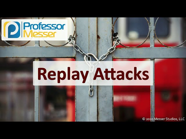Replay Attacks - SY0-601 CompTIA Security+ : 1.3 class=