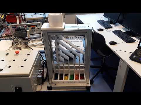 M&M sorting machine ROC Friese Poort mechatronica