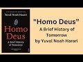 Homo deus  a brief history of tomorrow  book summary in short
