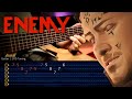 Enemy (Arcane: League of Legends) - Imagine Dragons & JID Guitar TAB |  Tutorial Cover Chirstianvib