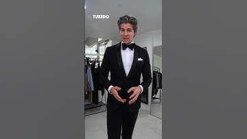 Difference Between a Suit & a Tuxedo