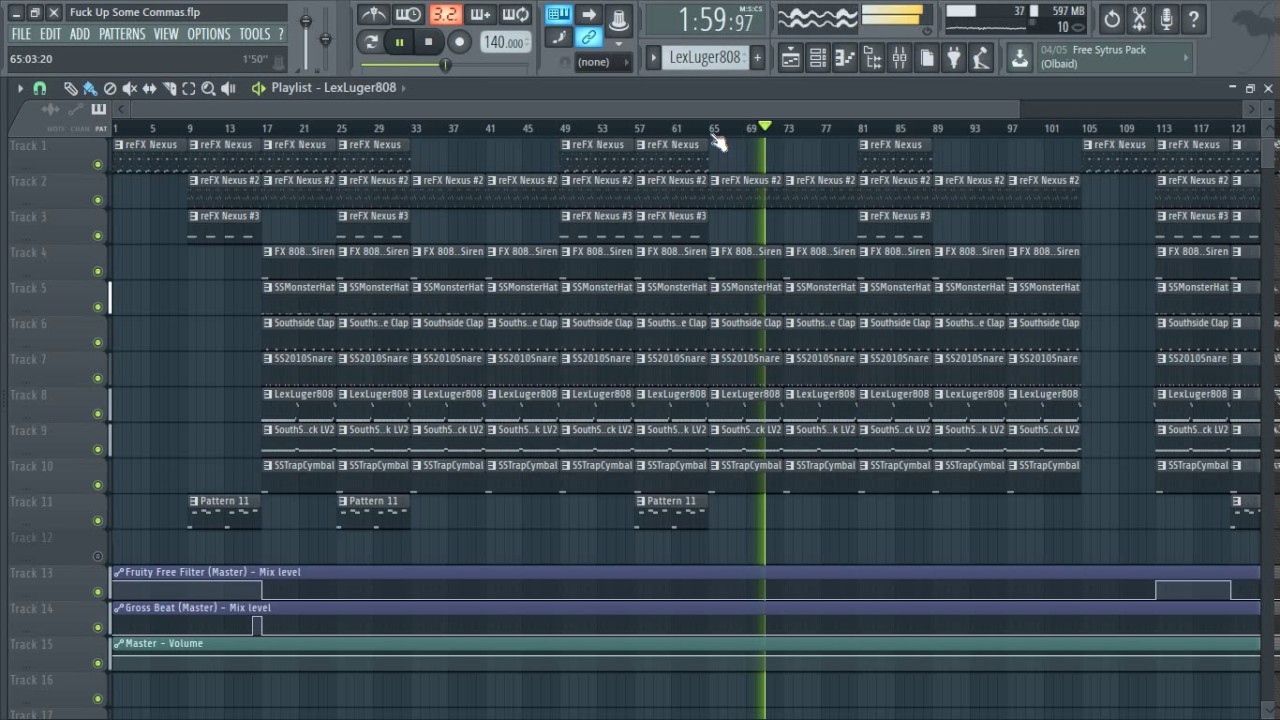 Future - Commas (Remake + FLP by TTBeatz)