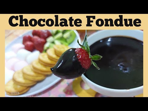 Pecinta Coklat Merapat ! Bikin Coklat Fondue di Rumah | Resep Coklat Fondue | Chocolate Fondue