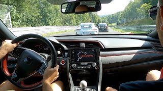 Honda Civic Type R vs. Porsche 911 GT3  Nürburgring Nordschleife 03.09.2023