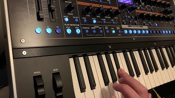 Roland Jupiter-Xm Step LFO Sequence