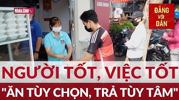 Quán cơm chay nghĩa tình | Người tốt, việc tốt | Đảng với Dân