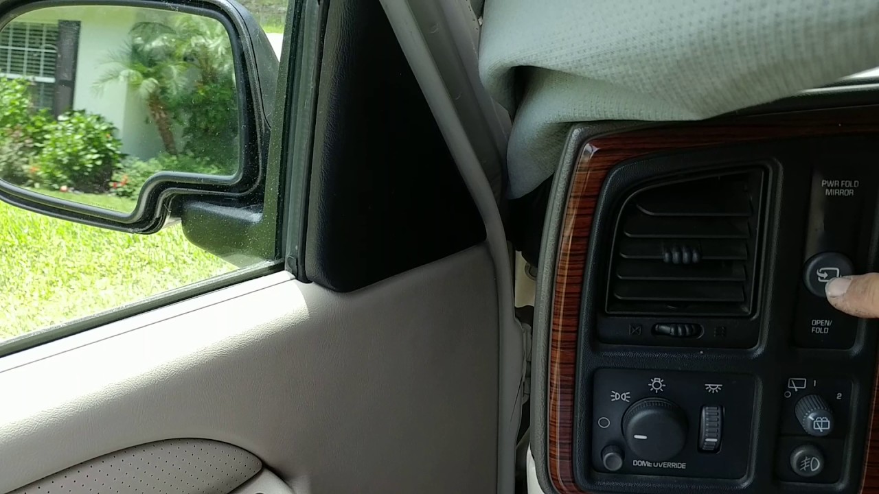 Escalade Mirror not working properly 2 - YouTube