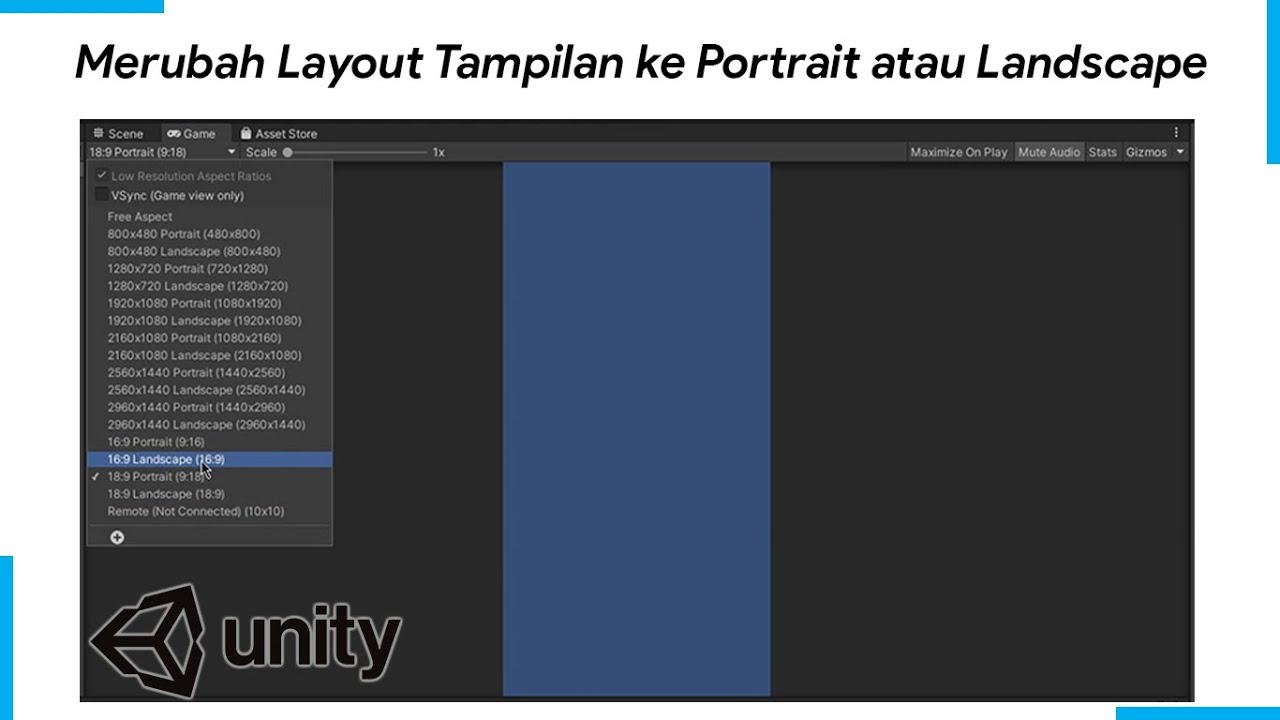 Bagaimana Cara Merubah Layout dari Portrait ke Landscape dan Sebaliknya