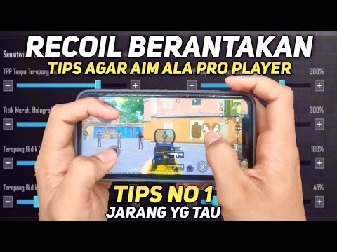 KESALAHAN CARA SETTING SENSITIVITAS PUBG MOBILE TERBAIK GYROSCOPE DAN NO GYROSCOPE