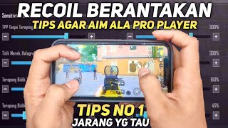 KESALAHAN CARA SETTING SENSITIVITAS PUBG MOBILE TERBAIK GYROSCOPE DAN NO GYROSCOPE