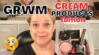 GRWM Using only CREAM PRODUCTS | I&#39;m talking EVERYWHERE!