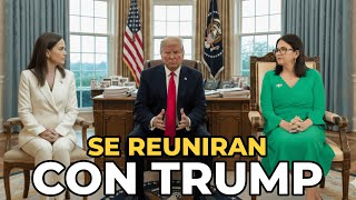 Urgente: MARIA CORINA Y DELCY SE REUNIRAN CON TRUMP
