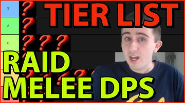 Tier List: Melee DPS in Raid [Patch 8.2.5]